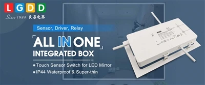 Hộp tích hợp cảm biến cảm ứng cho gương Led